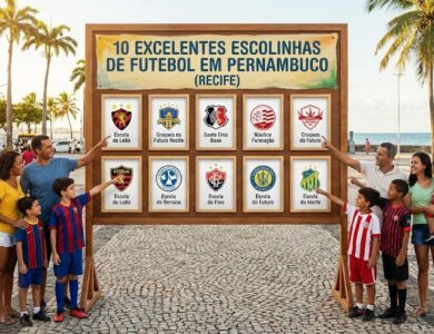 10 Excelentes Escolinhas de Futebol em Pernambuco (Recife)