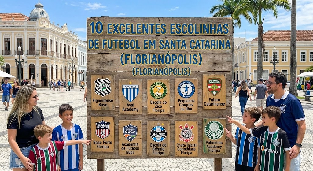 10 Excelentes Escolinhas de Futebol em Santa Catarina (Florianópolis)