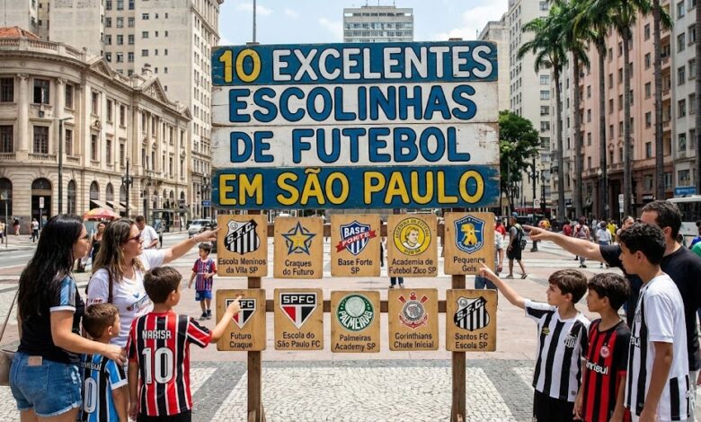 10 Excelentes Escolinhas de Futebol em São Paulo
