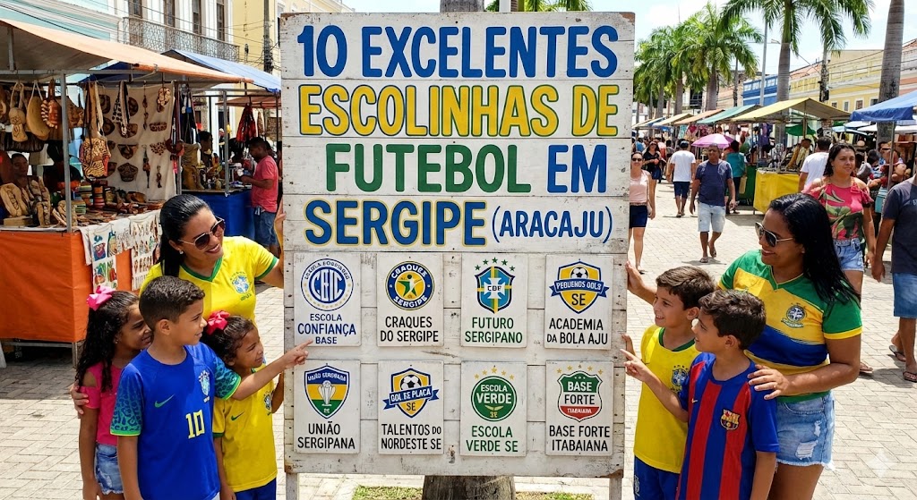 10 Excelentes Escolinhas de Futebol em Sergipe (Aracaju)