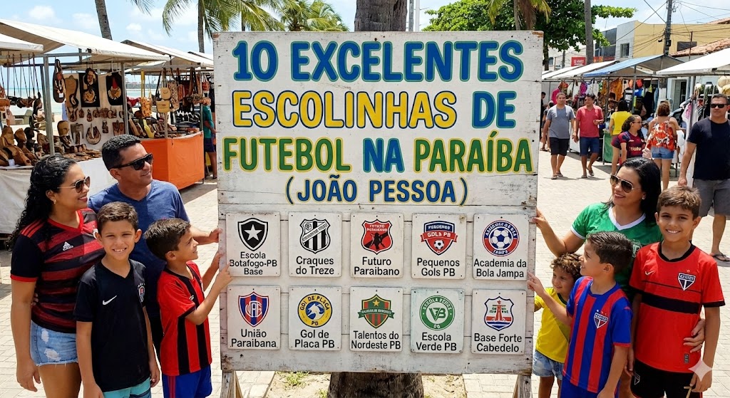 10 Excelentes Escolinhas de Futebol na Paraíba (João Pessoa)