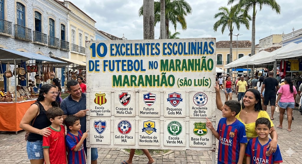 10 Excelentes Escolinhas de Futebol no Maranhão (São Luís)
